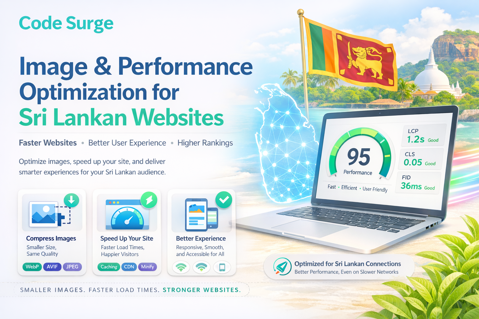 Image & Performance Optimization for Sri Lankan Websites
